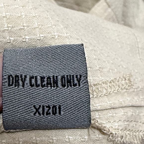 Johnston & Murphy Silk men’s size M shirt silk & cotton natural fibers textured - Picture 6 of 6